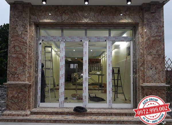 Thi công Cửa nhôm Xingfa Nhập nhà bè