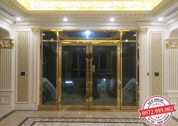 TOP 40+ Mẫu cửa kính cường lực đẹp, sang trọng nên xem 32 mẫu cửa kính cường lực khung inox nhà hàng