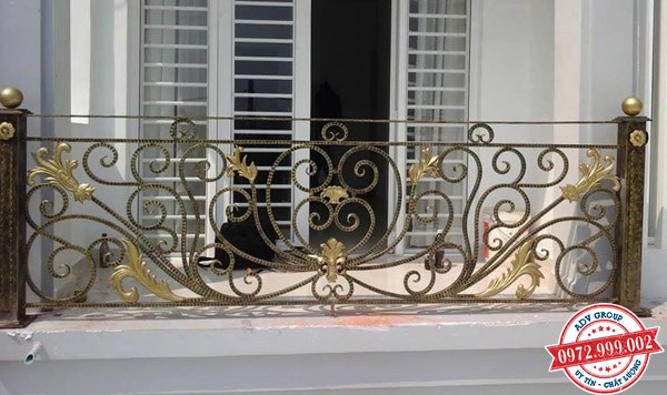 TOP 33+ Mẫu cầu thang sắt mỹ thuật đẹp - Độc Đáo 31 27 mẫu lan can sắt mỹ thuật kết hợp với cầu thang huyền bí