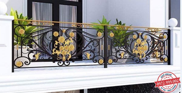 TOP 33+ Mẫu cầu thang sắt mỹ thuật đẹp - Độc Đáo 33 29 mẫu lan can sắt mỹ thuật sang trọng hiện đại