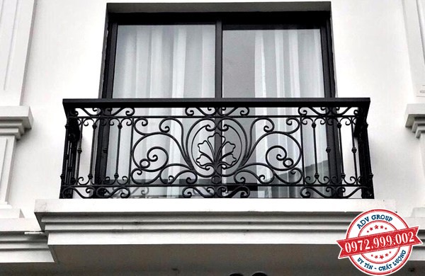 TOP 33+ Mẫu cầu thang sắt mỹ thuật đẹp - Độc Đáo 32 28 mẫu lan can sắt mỹ thuật kết hợp với cầu thang đẹp