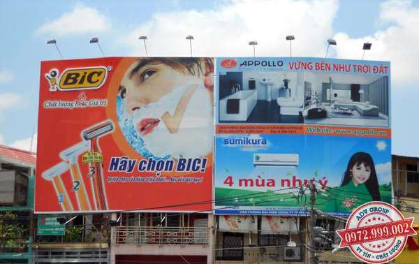 biển hiệu bạt Hiflex billboard