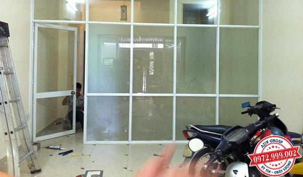 Báo giá thi công vách nhôm Kính giá rẻ 2020 9 vách nhôm kính và cửa phong khám