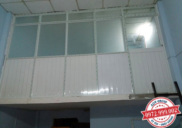 Báo giá thi công vách nhôm Kính giá rẻ 2020 8 vách nhôm kính nhà trọ