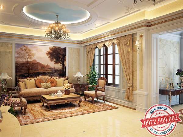 Báo giá thi công trần thạch cao đẹp - Giá rẻ Mới nhất 2020 17 mẫu trần thạch cao phong cách cổ điển sang trọng