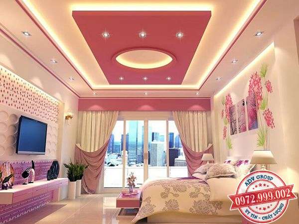 Báo giá thi công trần thạch cao đẹp - Giá rẻ Mới nhất 2020 42 Mẫu trần thạch cao phòng ngủ bé gái như trong truyện tranh