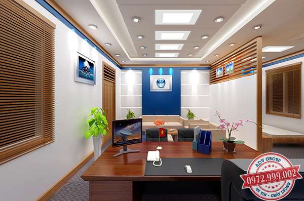 Báo giá thi công trần thạch cao đẹp - Giá rẻ Mới nhất 2020 25 mẫu trần thạch cao văn phòng giám đốc công ty