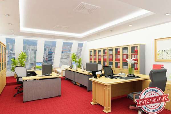 Báo giá thi công trần thạch cao đẹp - Giá rẻ Mới nhất 2020 23 trần thạch cao văn phòng sang trọng