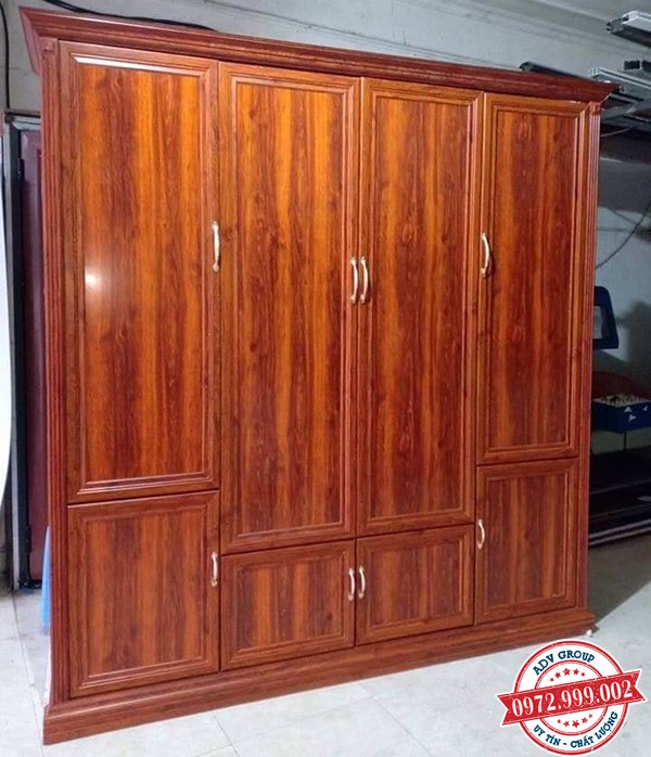 Báo giá tủ nhôm kính, Tủ bếp nhôm kính, tủ kính trưng bày giá rẻ 24 tủ quần áo nhôm kính 4 cánh