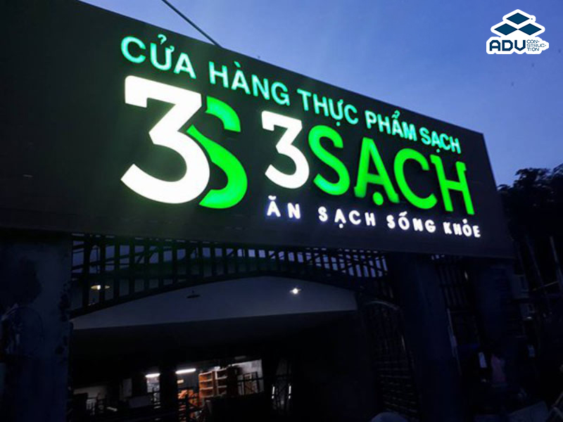 Làm biển hộp đèn đẹp, chất lượng cao