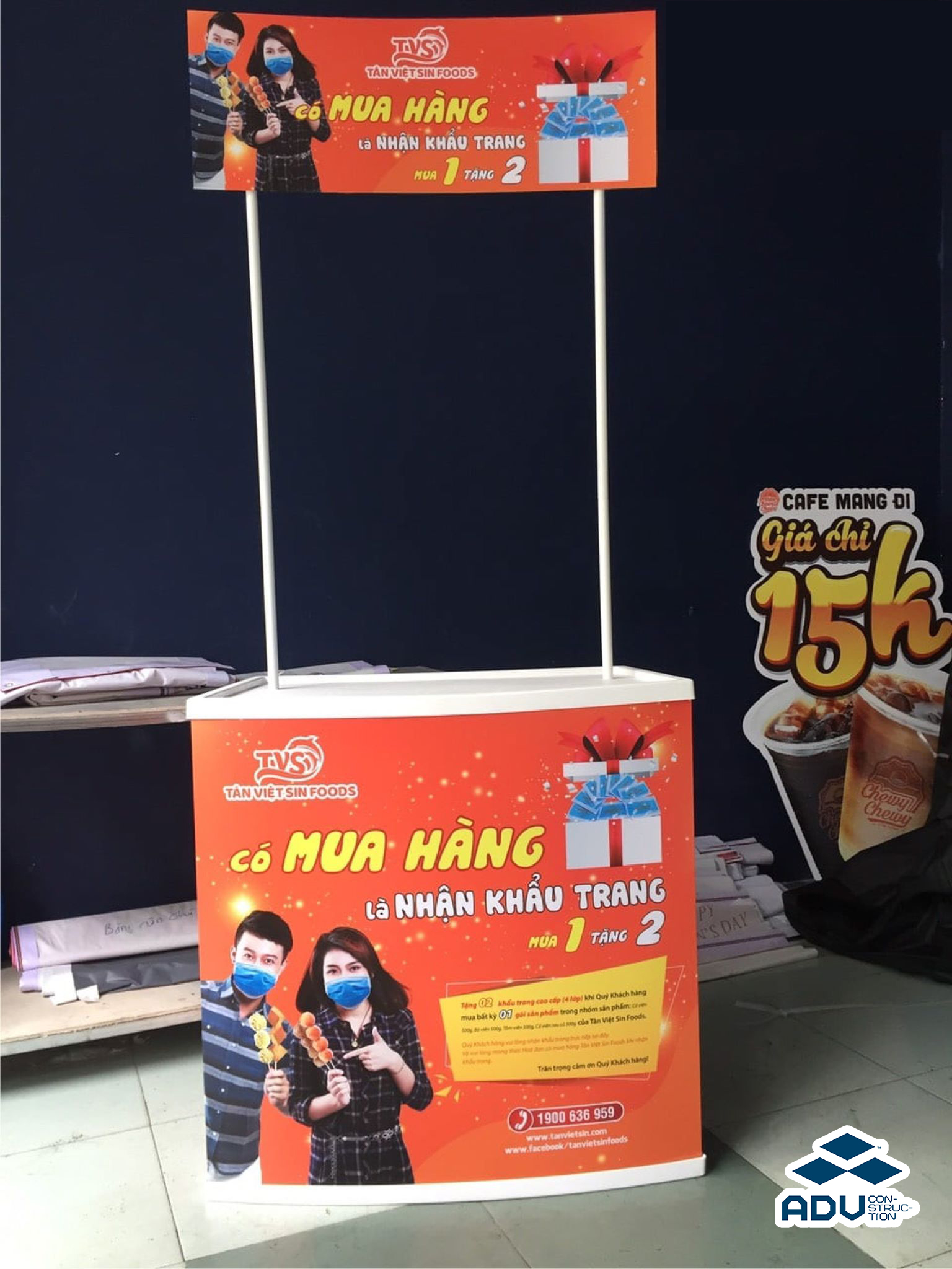 #1 Thi Công Booth Quảng Cáo Đẹp - Giá Rẻ - Nhanh Chóng Tại HCM 5 thi công booth quảng cáo