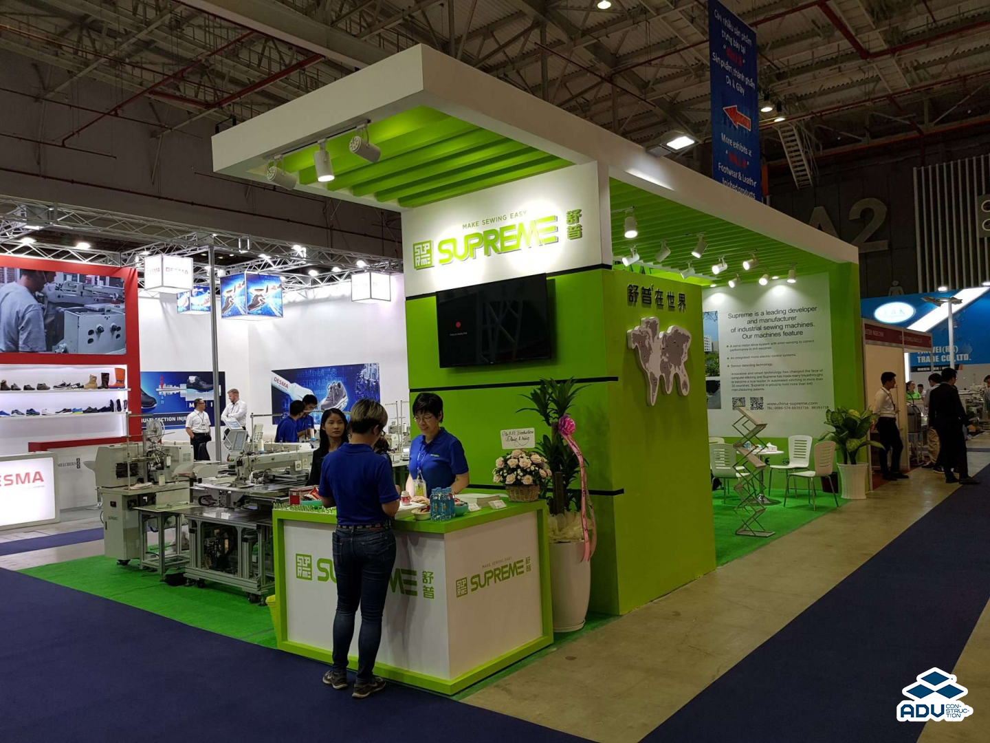 #1 Thi Công Booth Quảng Cáo Đẹp - Giá Rẻ - Nhanh Chóng Tại HCM 3 gian hang thi cong