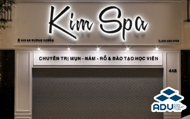 Gia Công Bảng Hiệu Alu Chữ Nổi Mica Theo Mẫu, Giá Tốt 9 Biển hiệu alu chữ nổi mica tích hợp đèn LED