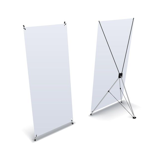 standee chân x