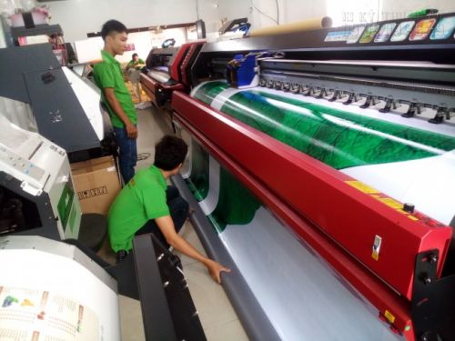 In bạt Hiflex Giá Rẻ, 30 - 40m2, Dày 3z6, In nhanh - Giá rẻ 1 in hiflex hcm giá rẻ