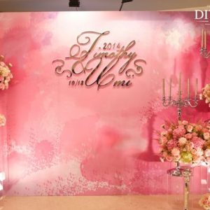 backdrop đám cưới