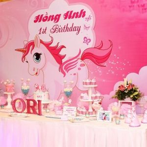 backdrop sinh nhật cho bé